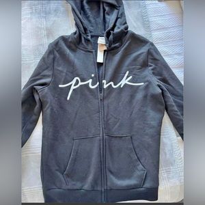 Victoria secret hoodie - XS - black